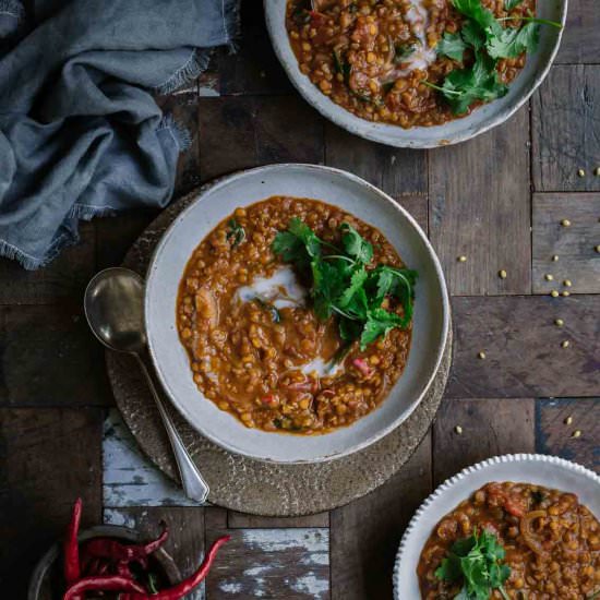 Red Lentil Masala