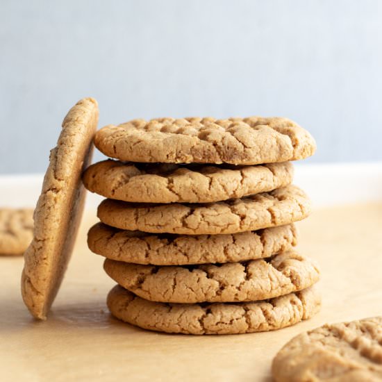 Healthy Peanut Butter Cookies