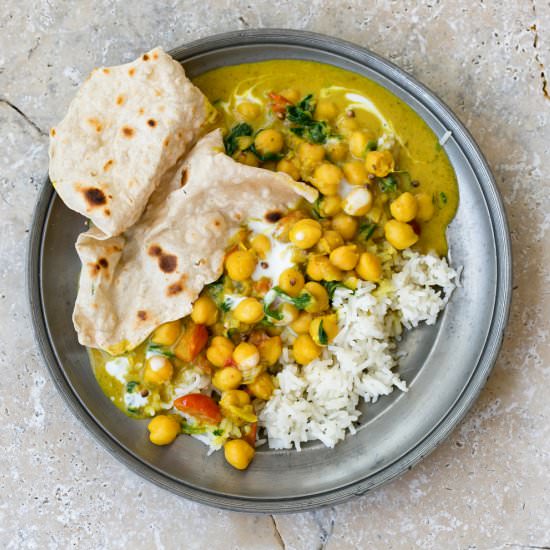 Coconut Chickpea Curry