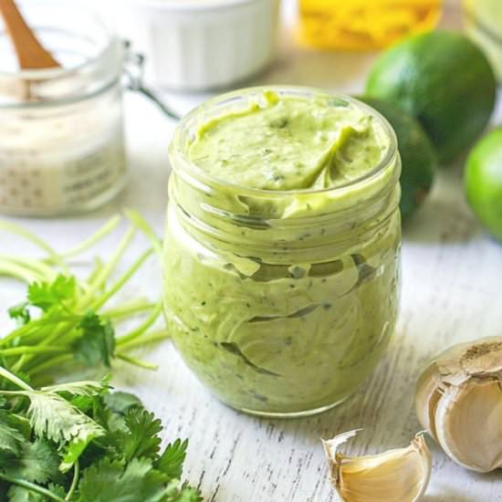 Easy Low Carb Creamy Avocado Lime