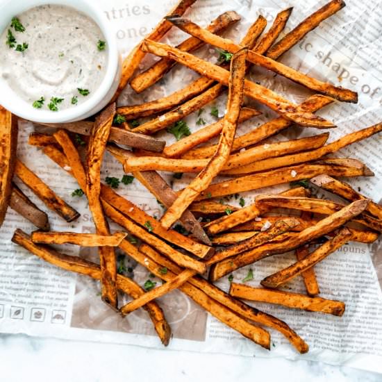 Crispy Air Fryer Sweet Potato Fries