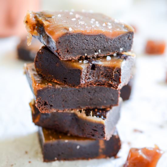 Salted Caramel Brownies