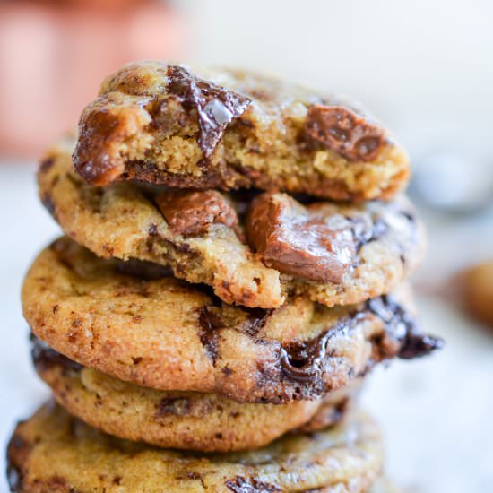 Brown Butter Chocolate Chunk Cookie