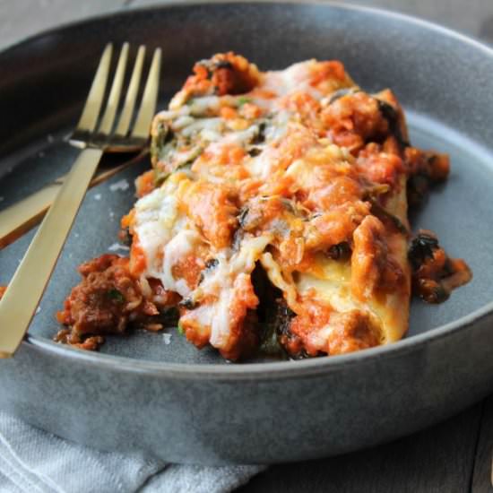 Four Cheese Manicotti
