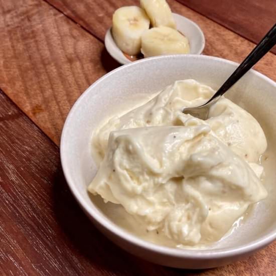 Homemade Banana Ice Cream