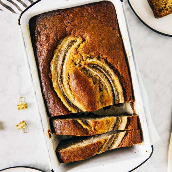 banana bread with sour cream