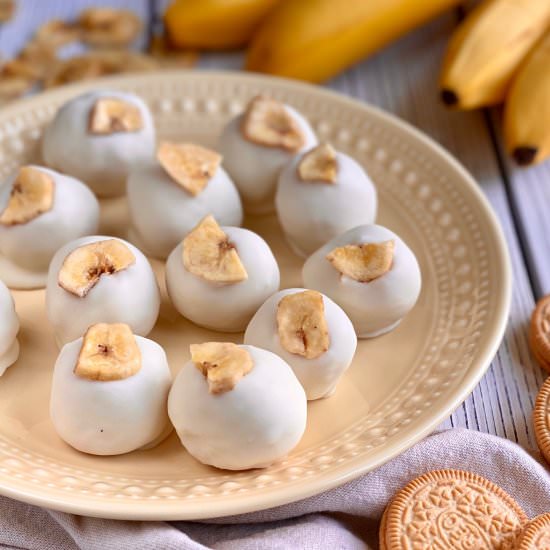 Banana Cream Truffles