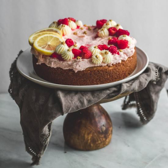 Lemon Raspberry Cake