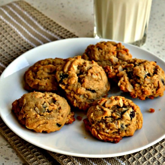 Peanut Butter Oatmeal Chip Cookies