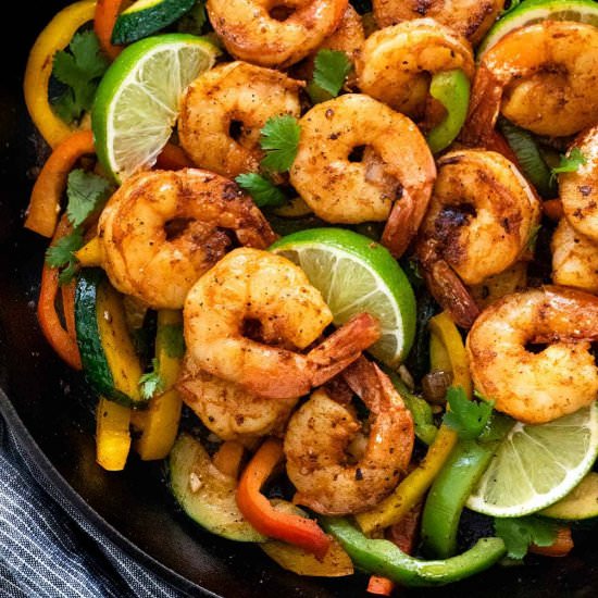 Shrimp Fajitas