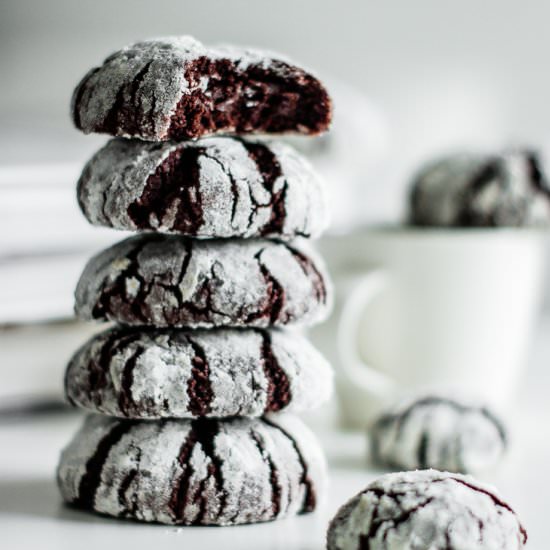 Chocolate Ginger Crinkles