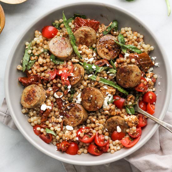 Sundried Tomato Bruschetta Bowls