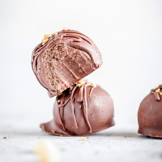 Peanut Butter Truffle Fat Bombs