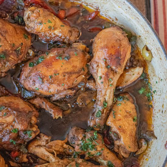 Stewed Chicken (Pollo Guisado)