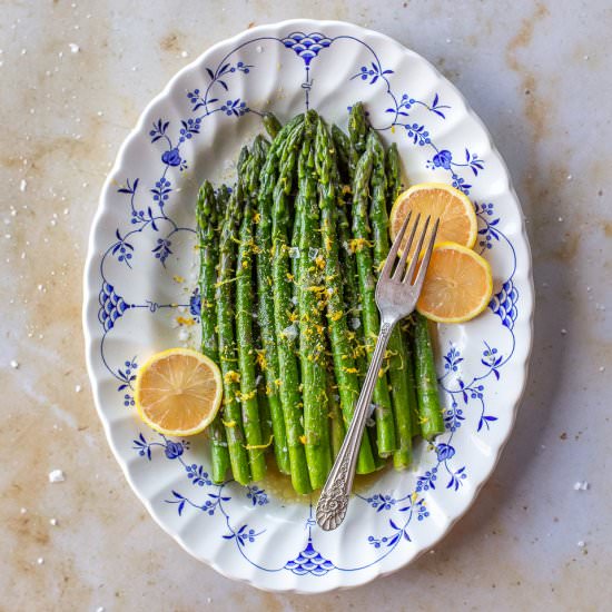 Pan Cooked Asparagus