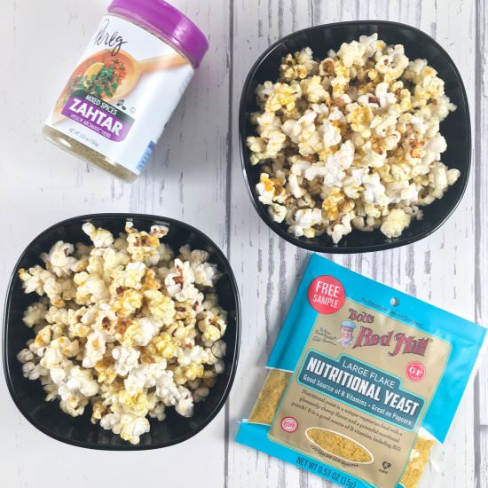 Zahtar Popcorn (Easy Recipe!)