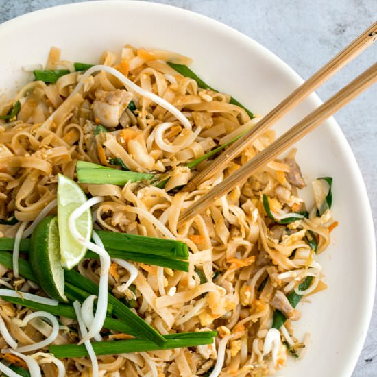 10-Minute Chicken Pad Thai