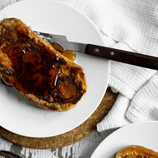 Fluffy Cinnamon French Toast