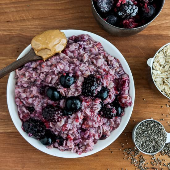 Very Berry Oatmeal