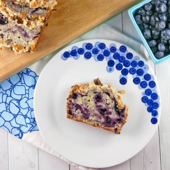 Blueberry Pie Quick Bread