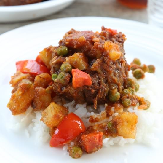Curry Oxtail Stew Instant Pot