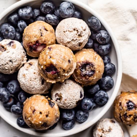 Blueberry Donut Holes (GF)