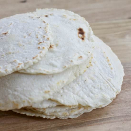 Homemade Corn Tortillas