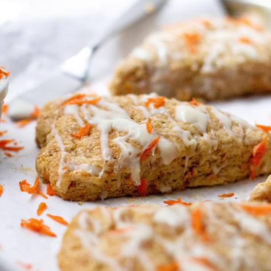 Carrot Cake Scones