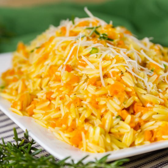 Carrot Orzo Side Dish