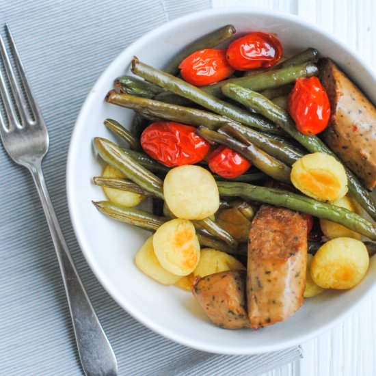 Sheet Pan Gnocchi and Veggies
