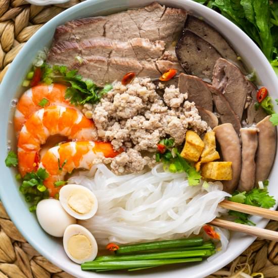 Pork and Prawn Noodle Soup