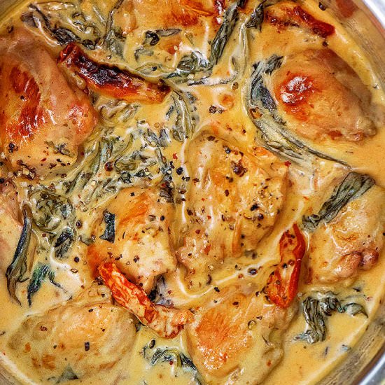 INSTANT POT TUSCAN CHICKEN