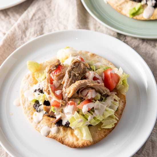 Pork Tostadas