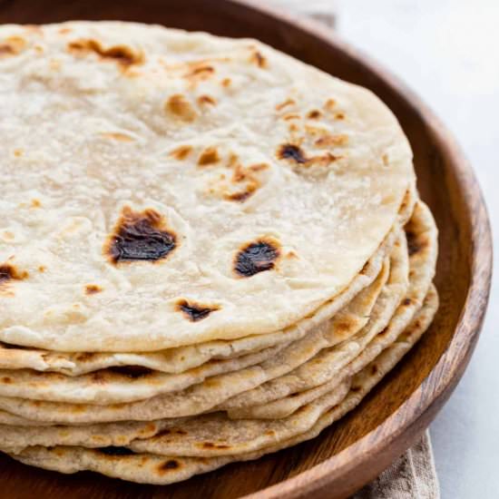 Homemade Flour Tortillas