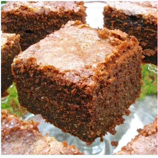 Chocolate Courgette Squares