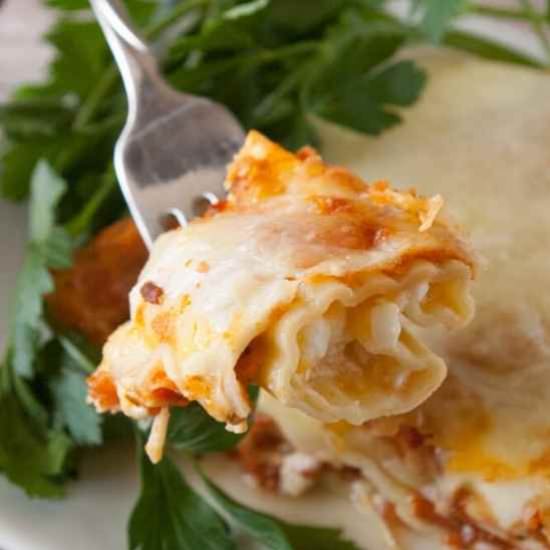 Three Cheese Manicotti