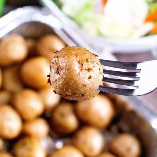 Seasoned Smoked Potatoes