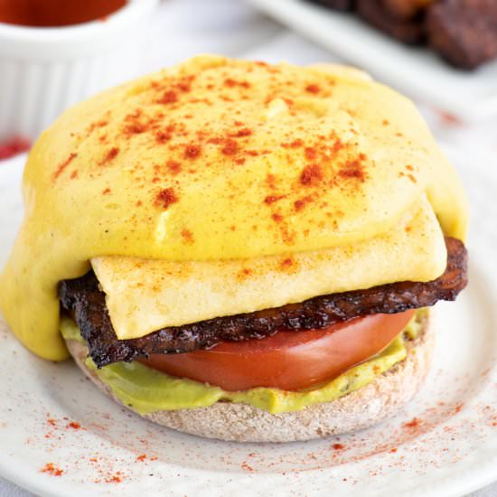 Vegan Eggs Benedict