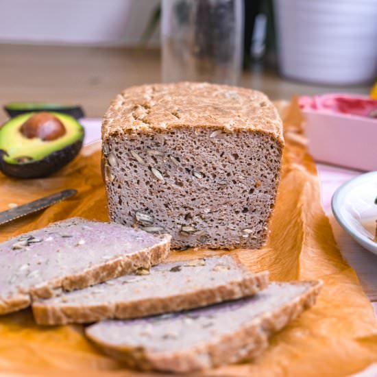 Gluten-free easy sourdough bread