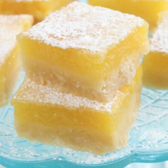 Gluten-Free Lemon Bars {DF Option}