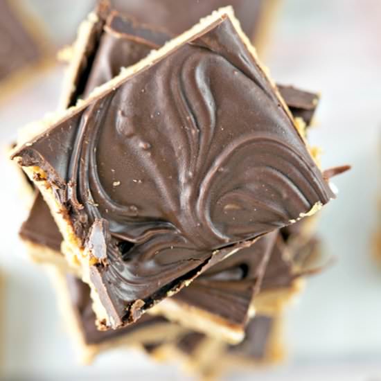 No Bake Peanut Butter Bars