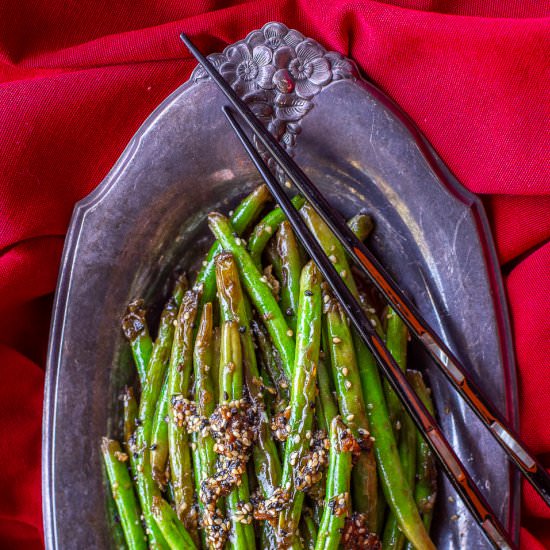 Garlic, Ginger, & Sesame Veggies