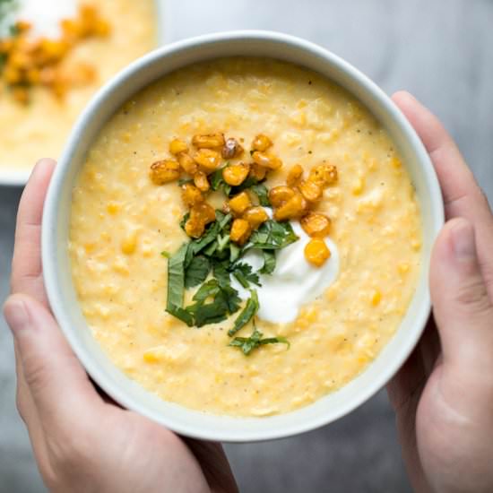 Creamy Mexican Corn Soup