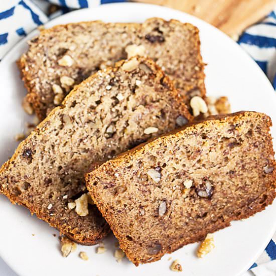 Roasted Banana Bread