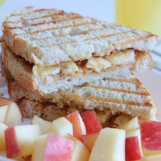 Peanut Butter Banana Sandwich