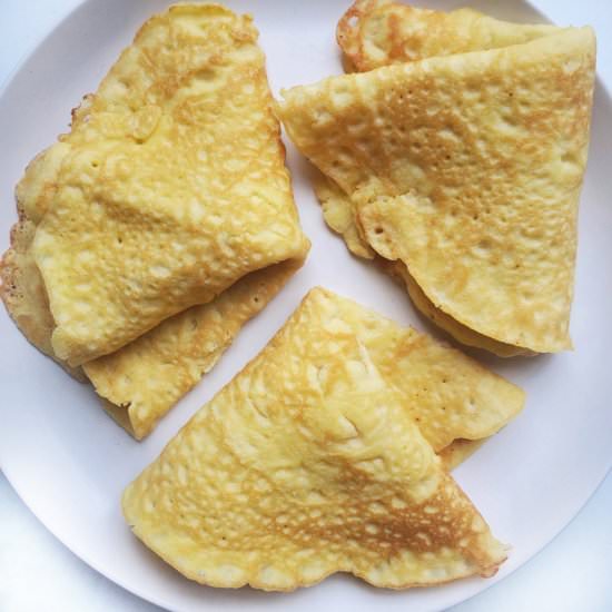 Almond Flour Crepes