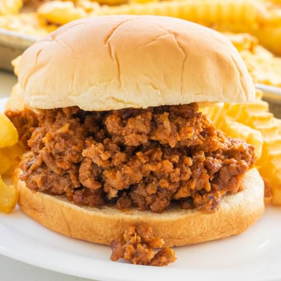 Homemade Sloppy Joes