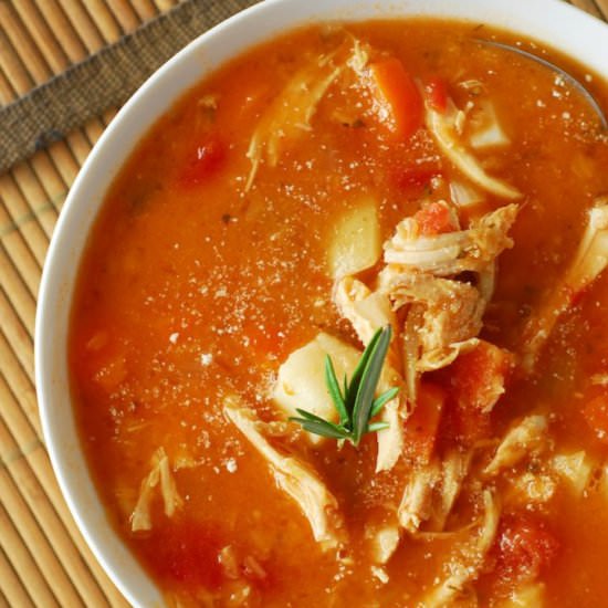 TURKEY AND LENTIL SOUP
