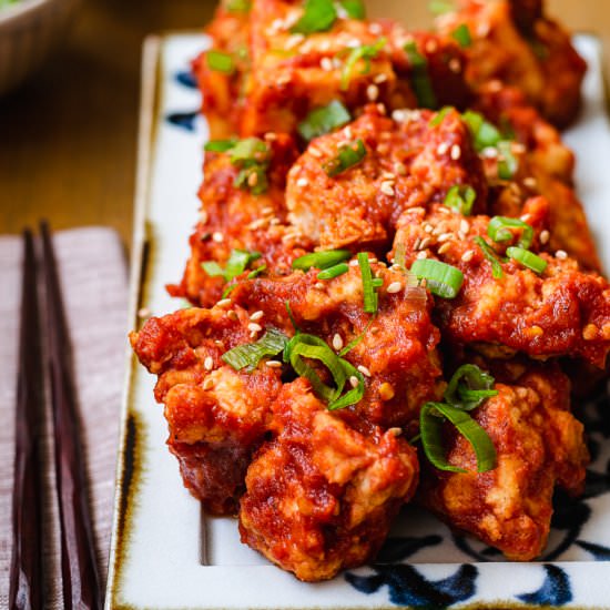 Crispy Sweet & Sour Tofu