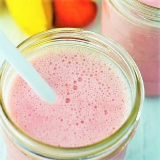 strawberry banana smoothie